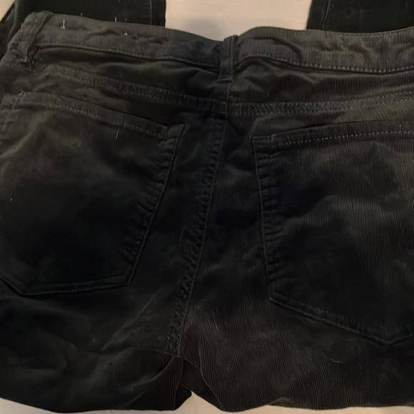 Made and loved Ann Taylor size 8 dark green corduroy pants. LIKE NEW - Picture 3 of 3